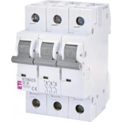 Interruttore automatico ETIMAT 6 3p D4