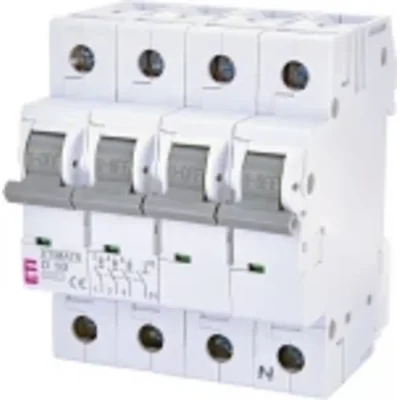 Interruttore automatico ETIMAT 6 3p+N D10