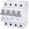 Interruttore automatico ETIMAT 6 3p+N D4