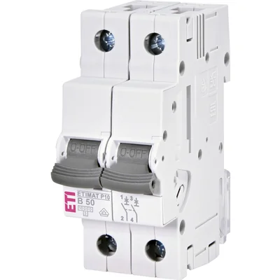 Interruttore automatico ETIMAT P10 2p B50