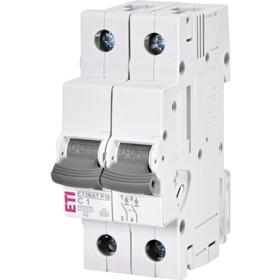Interruttore automatico ETIMAT P10 2p C1