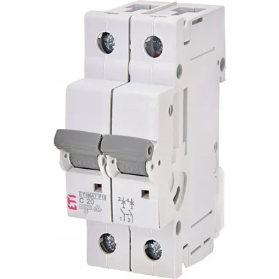 Interruttore automatico ETIMAT P10 2p C20