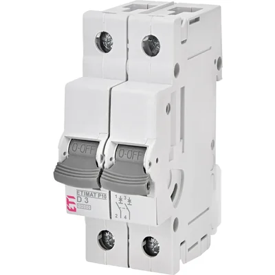 Interruttore automatico ETIMAT P10 2p D3