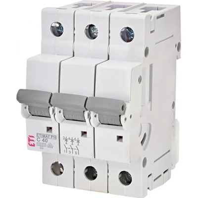 Interruttore automatico ETIMAT P10 3p C40