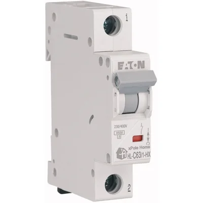 Interruttore automatico HN-C63/1 6kA, In=63A, caratteristica C, monopolare. Serie HN