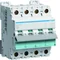 Interruttore automatico MCB 10kA 4 poli 16A caratteristica D