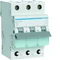 Interruttore automatico MCB 6kA 3P C 40A QuickConnect