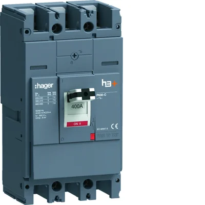 Interruttore automatico MCCB h3+ P630 3x400A