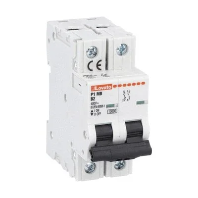 Interruttore automatico P1MB2PB20, 10 kA - 2P - caratteristica B, 20 A
