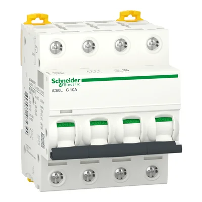 Interruttore automatico quadripolare C 10A
