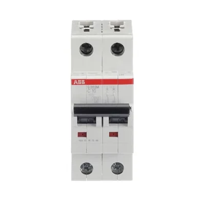 Interruttore automatico S202M-C10 | 2P | Carattere C | 10A | 10kA | CA |