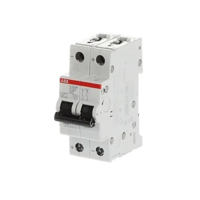 Interruttore automatico S202M-C20UC | 2P | Carattere C | 20A | 10kA | AC/DC |
