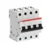 Interruttore automatico S203-B10NA | 3P+N | carattere B | 10A | 6kA | CA |