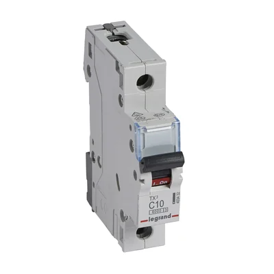 Interruttore automatico TX3 S 301 1P C 10A 6000A