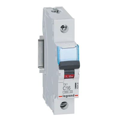 Interruttore automatico TX3 S 301 1P C 16A 6000A