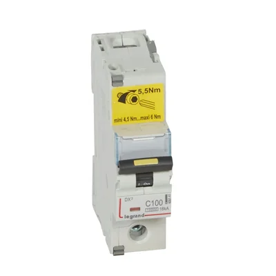 Interruttore automatico unipolare DX3 16 kA 100 A