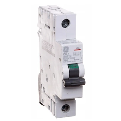 Interruttore automatico unipolare G61 C0,5 1P 0,5A 6kA