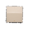 Interruttore bipolare (modulo) 230, beige
