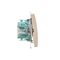 Interruttore bipolare (modulo) 230, beige