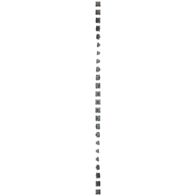 Interruttore bipolare (modulo) 230V, bronzo opaco metallizzato