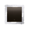 Interruttore bipolare (modulo) 230V, bronzo opaco metallizzato