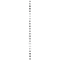 Interruttore bipolare (modulo) 230V, inox metallizzato