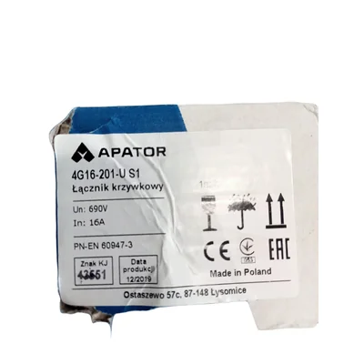 INTERRUTTORE CAMMA 4G16-201-U S1