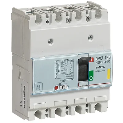 Interruttore di alimentazione DPX3 160 4P 125A 16KA
