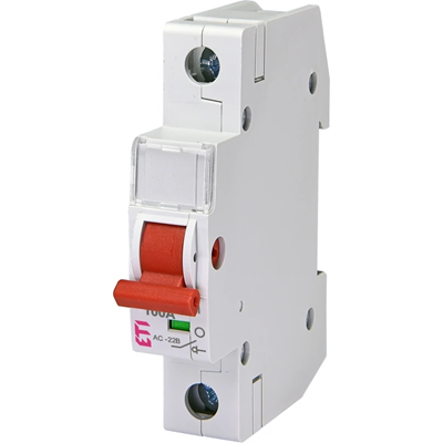 Interruttore di manovra sezionatore 100A SV 1100