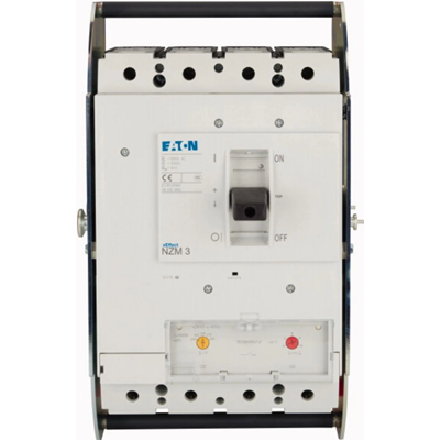 Interruttore di rete, 4 poli, 500A, 150kA, installazione e protezione cavi, unità ad inserimento NZMH3-4-A500-AVE