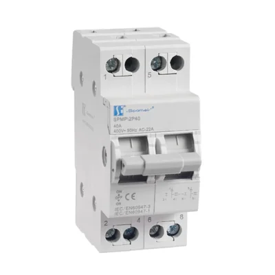 INTERRUTTORE DI RETE MODULARE CON GENERATORE 2P 40A