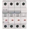 Interruttore di sovracorrente HN-C10/3N 6kA, In=10A, caratteristica C, 3+N poli. Serie HN