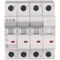 Interruttore di sovracorrente HN-C10/3N 6kA, In=10A, caratteristica C, 3+N poli. Serie HN