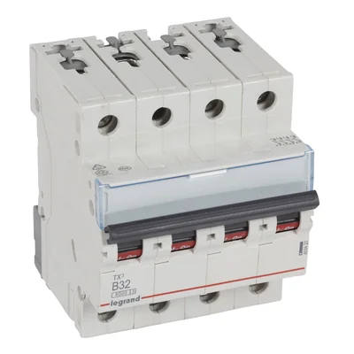 INTERRUTTORE DI SOVRACORRENTE S 304 4P B 32A 6000A SERIE TX3