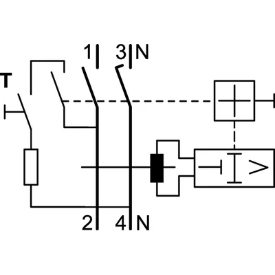 Interruttore differenziale differenziale 1P+N 40A/30mA Tipo A QuickConnect