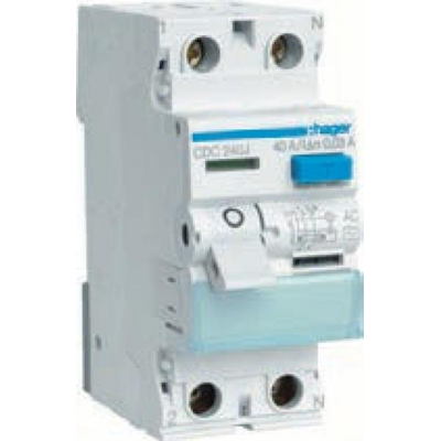 Interruttore differenziale differenziale 2P 63A/30mA Tipo AC