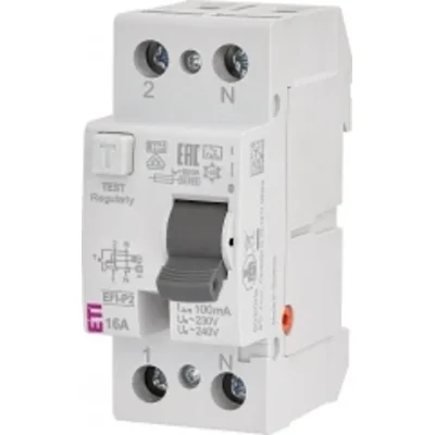 Interruttore differenziale EFI-P2 A 16/0.1