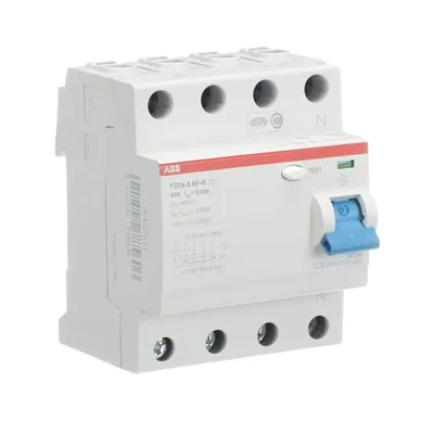 Interruttore differenziale F204 A-63/0.03 AP-R | 4P | A | 63A | 30mA | ritardo breve |