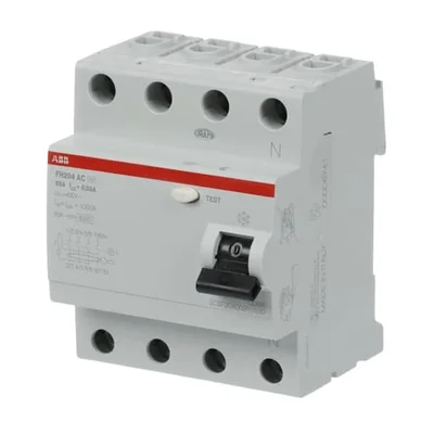 Interruttore differenziale FH204 AC-63/0.03 | 4P | CA | 63A | 30mA | istantaneo |