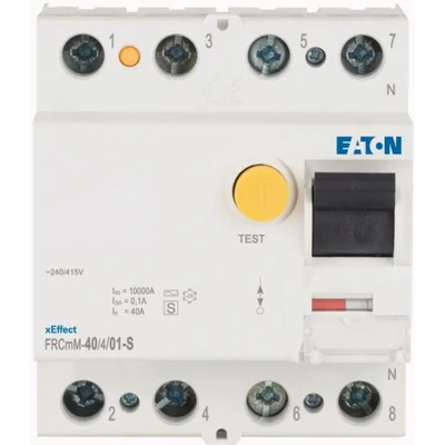 Interruttore differenziale FRCmM-40/4/01-S 10kA, In=40A, IΔN=0.1A, Tipo S, 4 poli. Serie FRCmM