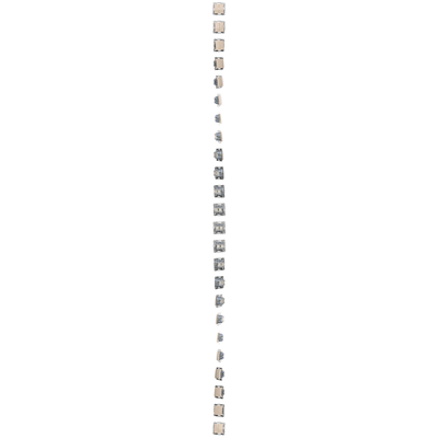Interruttore doppia croce, 2 tasti (modulo), 230V, panna