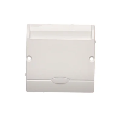 Interruttore doppio per hotel con retroilluminazione, 2x10A, bianco