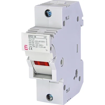 Interruttore fusibile LED EFD 14 1p
