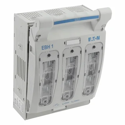 Interruttore fusibile orizzontale EBH1O3TM1, 250 A, CA 690 V, NH1, AC23B, 3P, IEC, montaggio a vite