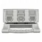 Interruttore fusibile orizzontale EBH1O3TM1, 250 A, CA 690 V, NH1, AC23B, 3P, IEC, montaggio a vite