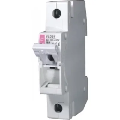 Interruttore fusibile VL D01 16A 1p