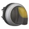 Interruttore illuminato M22-WLK3-Y a 3 posizioni, giallo