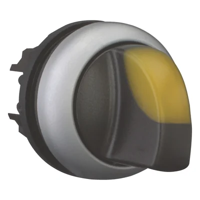 Interruttore illuminato M22-WLK3-Y a 3 posizioni, giallo