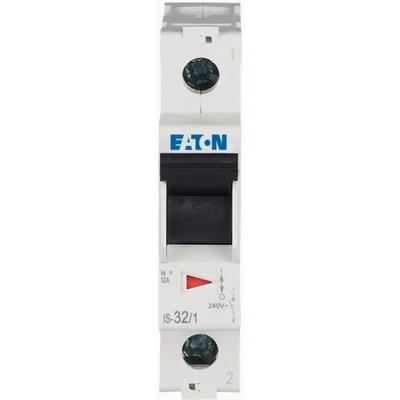 Interruttore isolante principale, 32 A, IS-32/1