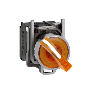 Interruttore LED in metallo a 2 posizioni Harmony XB4 230/240V